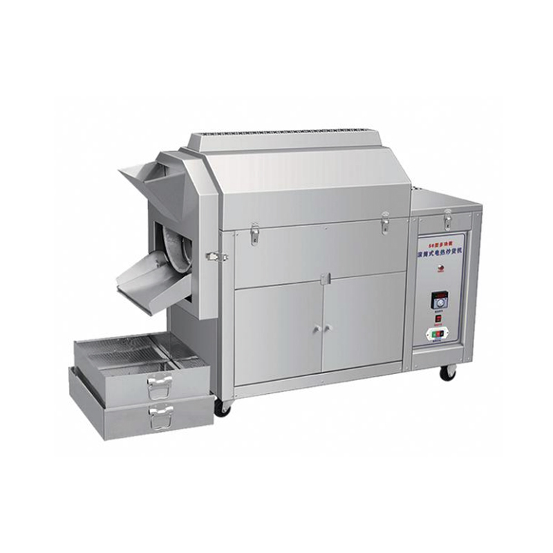 Máquina tostadora horizontal eléctrica mediana de un solo tambor CY-50B