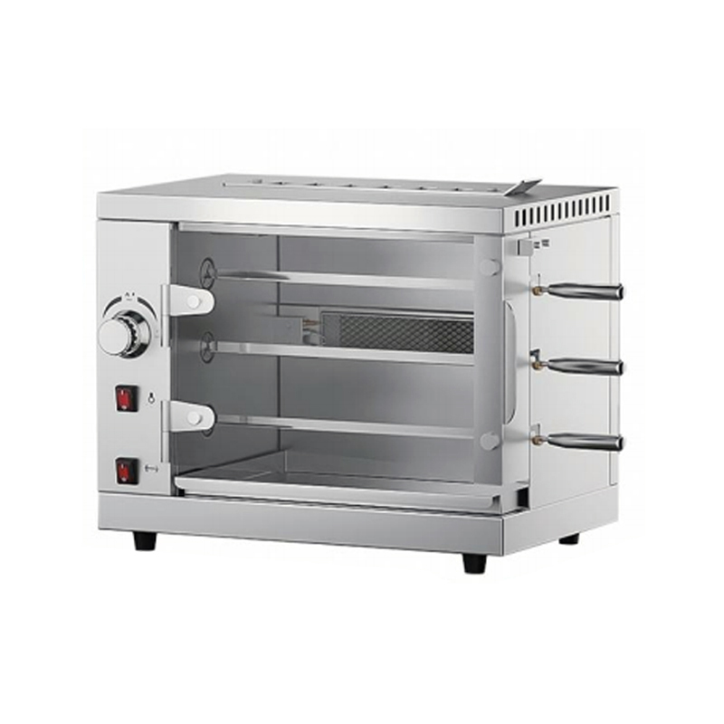 Parrilla de barbacoa de escritorio de tres capas a gas 3B