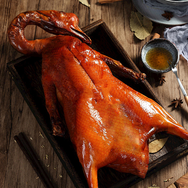 510A Pequeño horno inteligente de aire caliente para pato asado controlado por computadora